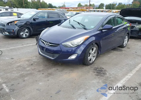 2013 Hyundai Elantra Gls из США, поврежденный, VIN 5NPDH4AE1DH433170